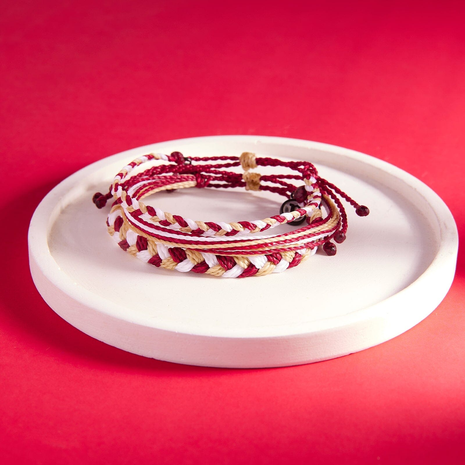 Maroon. Tan & White Collection - Image 10