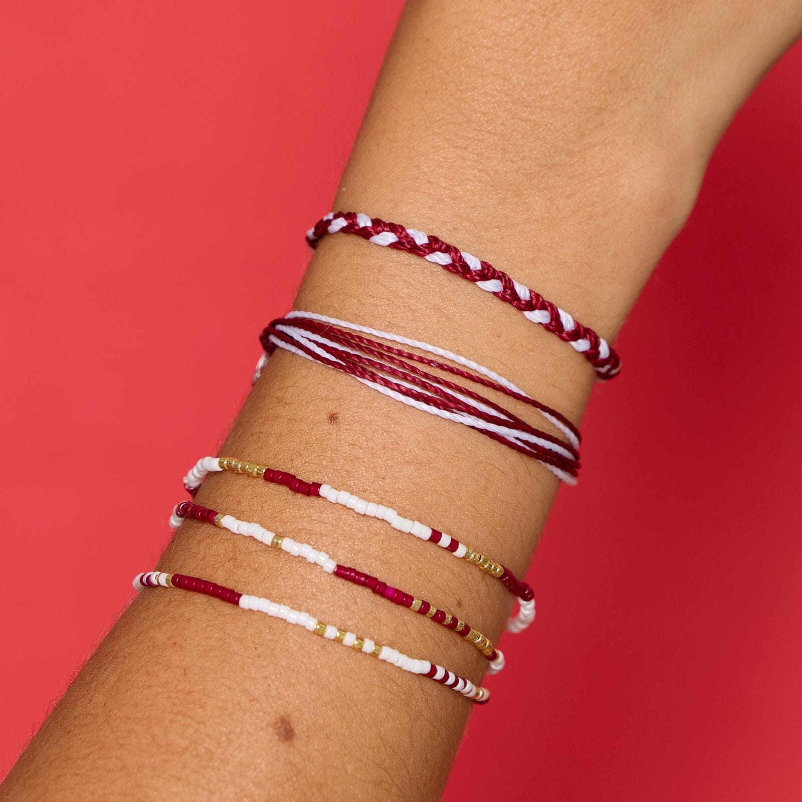 Maroon & White Collection - Image 10