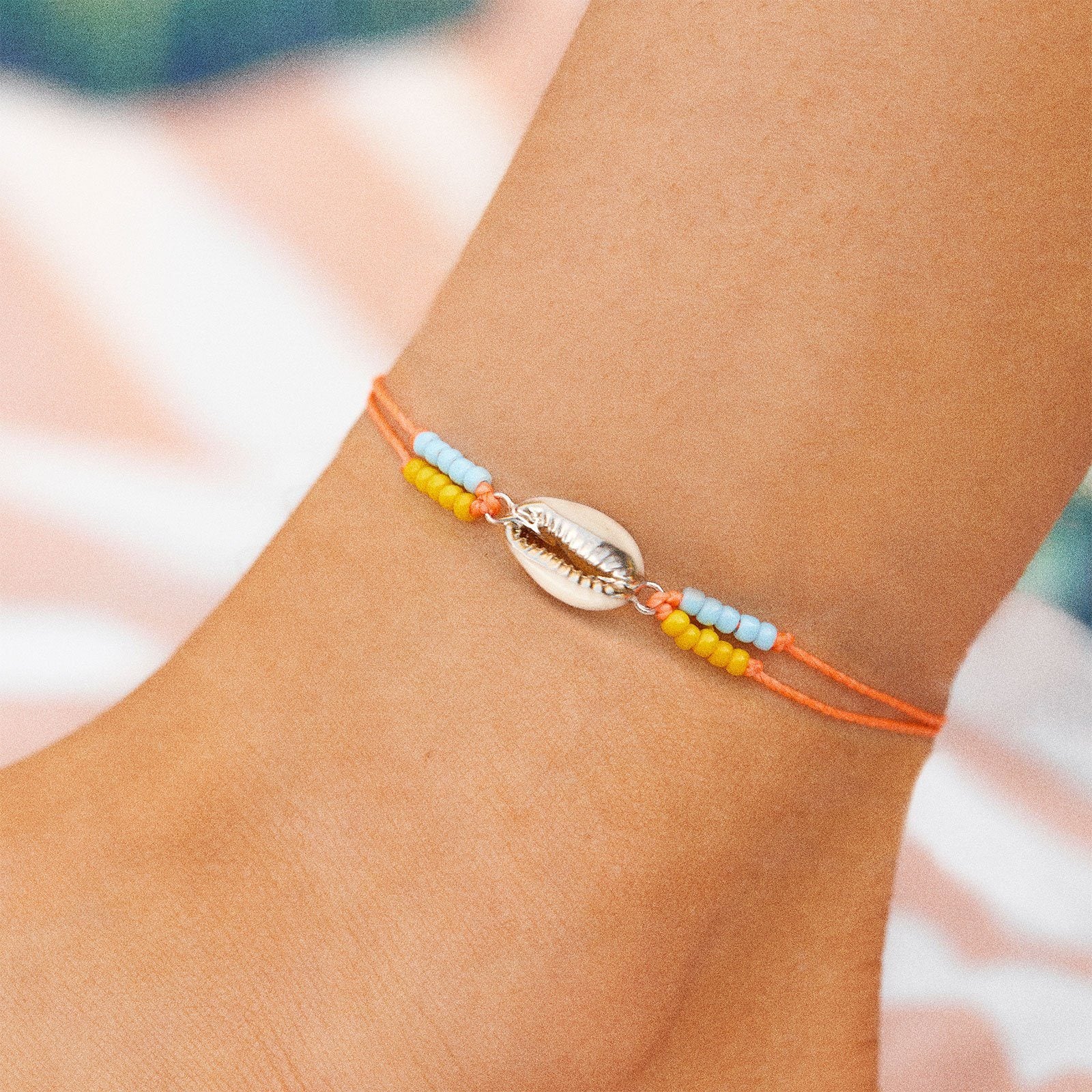 Ibiza Cowrie Charm Anklet - Image 2